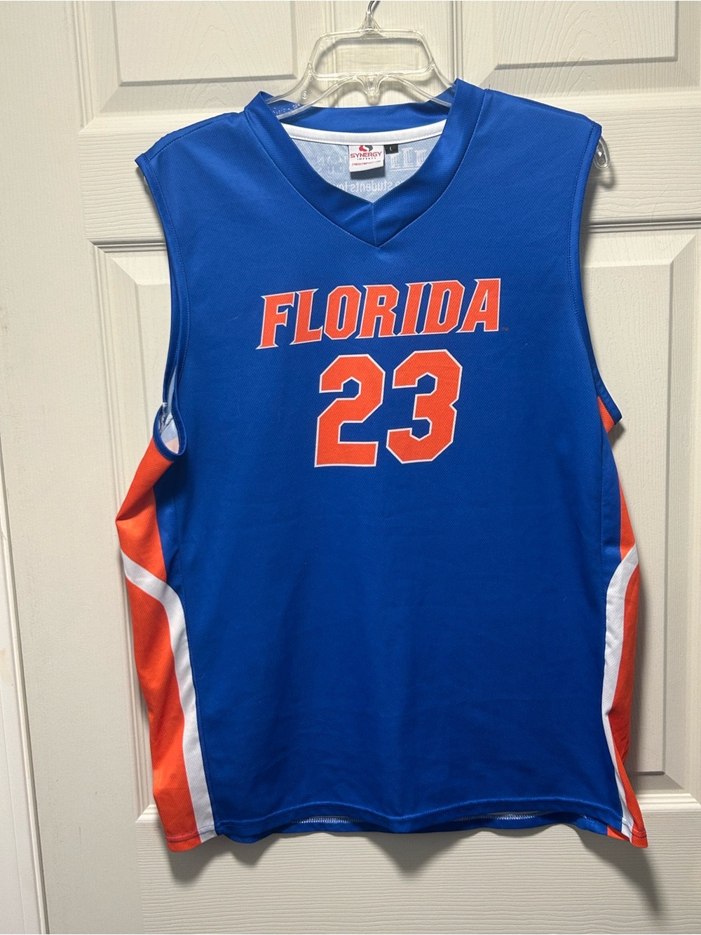 2023 University Of Florida Gators Blue Basketball Jersey Size Large SGA SEC NCAA